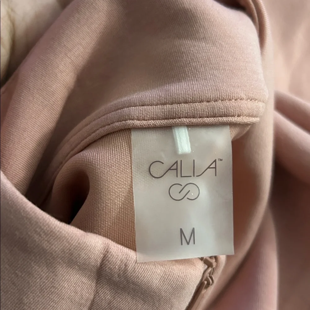 Calia Soft Scuba Golf 1/4 Zip Crop Pullover Top Sweatshirt - Picture 10 of 11